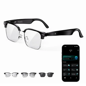 AI Smart Glasses, Translation Glasses with Chat GPT and 164 Languages Bluetooth Glasses with Photochromic Lens, Music Playback & Hands-Free Calls, UV & Blue Light Protection for Women and Men AI Smart Glasses, Translation Glasses with Chat GPT and 164 Languages Bluetooth Glasses with Photochromic Lens, Music Playback & Hands-Free Calls, UV & Blue Light Protection for Women and Men