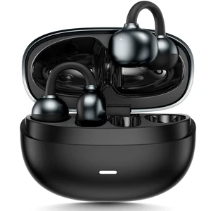 Open-Ear Earbuds, Clip-On Bluetooth 6.0 Headphones, Open-Ring Design Over-The-Ear Earphones, IP67 Waterproof, 48H Playtime, True Wireless Earbuds for Running, Sports, Phone Calls, and Music Open-Ear Earbuds, Clip-On Bluetooth 6.0 Headphones, Open-Ring Design Over-The-Ear Earphones, IP67 Waterproof, 48H Playtime, True Wireless Earbuds for Running, Sports, Phone Calls, and Music