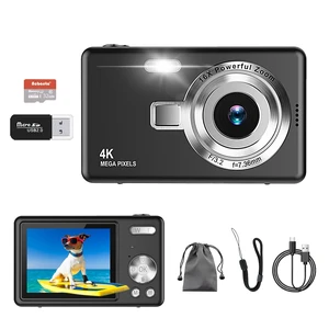 Digital Camera, Autofocus UHD 4K 50MP Vlogging Camera for Photography with 32GB SD Card, 16X Zoom, Anti-Shake, Portable YouTube Compact Point and Shoot Digital Cameras for Kids Teens Adult Beginner Digital Camera, Autofocus UHD 4K 50MP Vlogging Camera for Photography with 32GB SD Card, 16X Zoom, Anti-Shake, Portable YouTube Compact Point and Shoot Digital Cameras for Kids Teens Adult Beginner