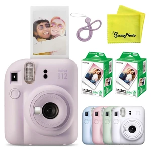 Instax Mini 12 Instant Film Camera (Lilac Purple w/ 40 Film Sheets) Instax Mini 12 Instant Film Camera (Lilac Purple w/ 40 Film Sheets)