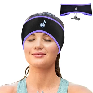 Sleep Headphones Stereo with Headband Ultra Thin Speakers.Perfect for Side Sleeper,Sports,Air Travel,Meditation (Purple) Sleep Headphones Stereo with Headband Ultra Thin Speakers.Perfect for Side Sleeper,Sports,Air Travel,Meditation (Purple)