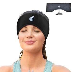 Sleep Wired Headphones Stereo with Headband Ultra Thin Speakers.Perfect for Men or Women Side Sleeper,Sports,Air Travel,Meditation (Black) Sleep Wired Headphones Stereo with Headband Ultra Thin Speakers.Perfect for Men or Women Side Sleeper,Sports,Air Travel,Meditation (Black)