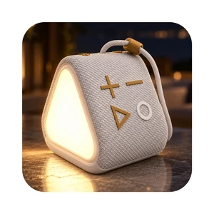 GLO Compact Waterproof & Dustproof Portable Bluetooth Speaker, Black Features Ambient LED Lights & Hanging Strap, Stereo Pairing, Up to 18 Hours Playtime, Perfect for Travel, Bike & Beach GLO Compact Waterproof & Dustproof Portable Bluetooth Speaker, Black Features Ambient LED Lights & Hanging Strap, Stereo Pairing, Up to 18 Hours Playtime, Perfect for Travel, Bike & Beach
