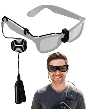 Wearable Battery Pack Compatible with Ray-Ban Meta Smart Glasses Gen 1 & Gen 2, Wireless Charger for Wayfarer & Skyler Gen1 & 2, 60Min Fast Charging, Portable Wearable Battery & Enhanced Connectors Wearable Battery Pack Compatible with Ray-Ban Meta Smart Glasses Gen 1 & Gen 2, Wireless Charger for Wayfarer & Skyler Gen1 & 2, 60Min Fast Charging, Portable Wearable Battery & Enhanced Connectors