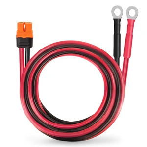 XT60i to O Ring Terminal Cable 10 AWG 10FT XT60i Female to O Ring Connector XT60i-F Extension Cable for Portable Power Station Solar Generator XT60i to O Ring Terminal Cable 10 AWG 10FT XT60i Female to O Ring Connector XT60i-F Extension Cable for Portable Power Station Solar Generator