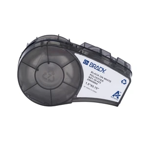 Authentic (M21-30-423) Pre-Sized Harsh-Environment Polyester Labels for Barcode, Circuit Board, Equipment, Inspection, Black on White -Designed for M210, M210-LAB, M211 Printers, 0.75"H x 1.5"W Authentic (M21-30-423) Pre-Sized Harsh-Environment Polyester Labels for Barcode, Circuit Board, Equipment, Inspection, Black on White -Designed for M210, M210-LAB, M211 Printers, 0.75"H x 1.5"W