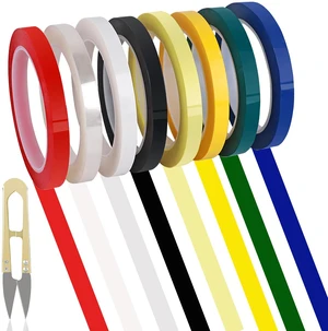 8 Rolls 0.4 Inch Colorful Autoclave Tapes, 216 Feet Each, Dental & Instrument ID, Autoclavable Up to 270F 8 Rolls 0.4 Inch Colorful Autoclave Tapes, 216 Feet Each, Dental & Instrument ID, Autoclavable Up to 270F