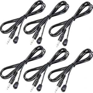 IR Infrared Emitter Extension Cable 1.5m Long 45 Degree Emission Angle 3.5mm Jack Single Red Head 6pcs IR Infrared Emitter Extension Cable 1.5m Long 45 Degree Emission Angle 3.5mm Jack Single Red Head 6pcs