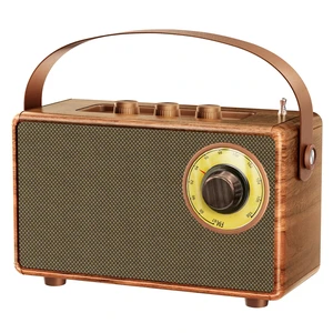 Portable Retro Speaker Bluetooth Radio Vintage Decor with FM Radio Rich Bass Bluetooth Speakers 5.3 Wireless Connection,TF Card, AUX for Home Office Bedroom Portable Retro Speaker Bluetooth Radio Vintage Decor with FM Radio Rich Bass Bluetooth Speakers 5.3 Wireless Connection,TF Card, AUX for Home Office Bedroom