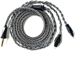 Monitor Headphone Cable,8N Monocrystalline Copper Silver Plated Over-Ear AUX Cord Compatible with Sennheiser HD650 HD600 HD580 HD660S HD6XX Headset for Musicians Audiophiles 4.4mm Monitor Headphone Cable,8N Monocrystalline Copper Silver Plated Over-Ear AUX Cord Compatible with Sennheiser HD650 HD600 HD580 HD660S HD6XX Headset for Musicians Audiophiles 4.4mm