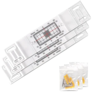 Crack Gauge Monitor Crack Monitor with Updated Two Fixed adapter Crack Measure and Record Instrument for Monitoring Wall Deformation and Crack (Pack of 3) Crack Gauge Monitor Crack Monitor with Updated Two Fixed adapter Crack Measure and Record Instrument for Monitoring Wall Deformation and Crack (Pack of 3)