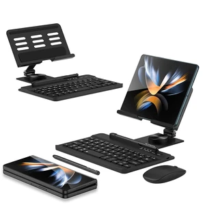 for Samsung Galaxy Z Fold 7/6/5/4/3 Adjustable Stand for Desk, Fully Foldable & Portable Keyboard Stand, Office Mobile Phone Stand Holder with Capacitor Pen and Bluetooth Mouse & Keyboard Set for Samsung Galaxy Z Fold 7/6/5/4/3 Adjustable Stand for Desk, Fully Foldable & Portable Keyboard Stand, Office Mobile Phone Stand Holder with Capacitor Pen and Bluetooth Mouse & Keyboard Set