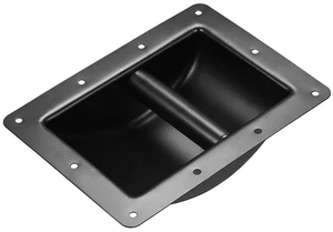 Recessed Speaker Handle Grasp Holder Pocket Style Replacement Speaker Cabinet Box Handles Metal Black 2pcs Recessed Speaker Handle Grasp Holder Pocket Style Replacement Speaker Cabinet Box Handles Metal Black 2pcs