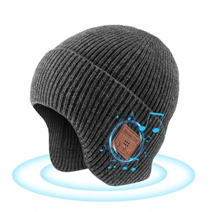 Bluetooth Beanie for Men Women, HD Stereo Sound Beanie with Headphones, Unique Tech Gifts for Men Husband Him Teen Bluetooth Beanie for Men Women, HD Stereo Sound Beanie with Headphones, Unique Tech Gifts for Men Husband Him Teen