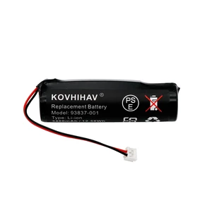 Upgrade Battery for 93837-001 WAHL Clippers Cordless Senior Cordless Magic Clip 3.7V 3400mAh Upgrade Battery for 93837-001 WAHL Clippers Cordless Senior Cordless Magic Clip 3.7V 3400mAh