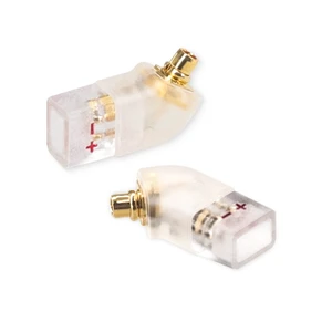 1 Pair 0.78mm 2Pin Female (Contact Cable) to MMCX Male (Contact Headphone) Integration of Injection molding Craft Converter,Gold-Plated Plug Adapter Concave (Angled 2 Pin, Transparent) 1 Pair 0.78mm 2Pin Female (Contact Cable) to MMCX Male (Contact Headphone) Integration of Injection molding Craft Converter,Gold-Plated Plug Adapter Concave (Angled 2 Pin, Transparent)