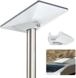 ® 2-in-1 Starlink Mini Pipe Adapter & Flat Mount, 2.12" Caliber Mount Fit for Starlink Mini & Mini X Dish, ABS 54mm Caliber Mount, Fits Pole (Diameter of 30~54mm) or Flat Surface Installation ® 2-in-1 Starlink Mini Pipe Adapter & Flat Mount, 2.12" Caliber Mount Fit for Starlink Mini & Mini X Dish, ABS 54mm Caliber Mount, Fits Pole (Diameter of 30~54mm) or Flat Surface Installation