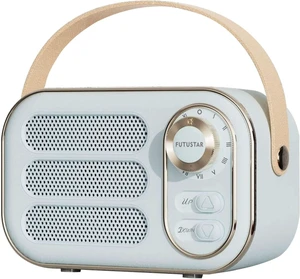 Retro Bluetooth Speaker, Vintage Portable Wireless Bluetooth Speakers with Loud Volume Bluetooth 5.0 Support TF Card U Disk AUX Input Old Style for Kitchen Bedroom Home Office(Blue) Retro Bluetooth Speaker, Vintage Portable Wireless Bluetooth Speakers with Loud Volume Bluetooth 5.0 Support TF Card U Disk AUX Input Old Style for Kitchen Bedroom Home Office(Blue)