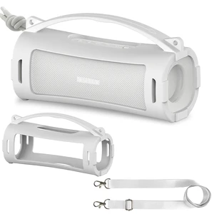 Silicone Cover Case for Sony ULT Field 1 Elextronics Bluetooth Speaker Accessories for Sony ULT Field 1 Speaker Protective Case with Carrying Handle (Off White) Silicone Cover Case for Sony ULT Field 1 Elextronics Bluetooth Speaker Accessories for Sony ULT Field 1 Speaker Protective Case with Carrying Handle (Off White)