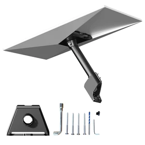 Starlink Standard 4/4X/V3 Gen 3 Mount, 360° Adjustable Pivot Arm for Wall/Roof Mount Kit, Aluminum Short Bracket w/ Pipe Mount Socket, Rustproof Heavy Duty, Fits Wood/Concrete, Easy Install Starlink Standard 4/4X/V3 Gen 3 Mount, 360° Adjustable Pivot Arm for Wall/Roof Mount Kit, Aluminum Short Bracket w/ Pipe Mount Socket, Rustproof Heavy Duty, Fits Wood/Concrete, Easy Install
