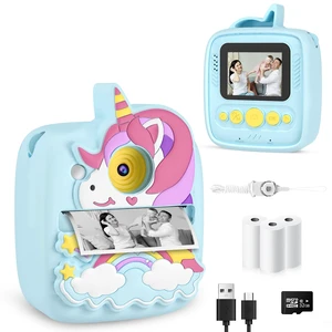 Kids Camera Instant Print, Christmas Birthday Gifts for Kids Age 3-8, 48MP &1080P Kids Camera with Print Paper, Portable Toy Instant Camera for Kids 3 4 5 6 7 8 9 10 Year Old Boys Gifts/Girl Gifts Kids Camera Instant Print, Christmas Birthday Gifts for Kids Age 3-8, 48MP &1080P Kids Camera with Print Paper, Portable Toy Instant Camera for Kids 3 4 5 6 7 8 9 10 Year Old Boys Gifts/Girl Gifts