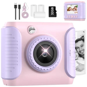 Instant Print Camera for Kids,2.4 Inch Screen Kids Instant Cameras,Christmas Birthday Gifts for Girls Age 3-12, Portable Toddler Toy for 3 4 5 6 7 8 9 10 11Year Old Girls Boys Pink Instant Print Camera for Kids,2.4 Inch Screen Kids Instant Cameras,Christmas Birthday Gifts for Girls Age 3-12, Portable Toddler Toy for 3 4 5 6 7 8 9 10 11Year Old Girls Boys Pink