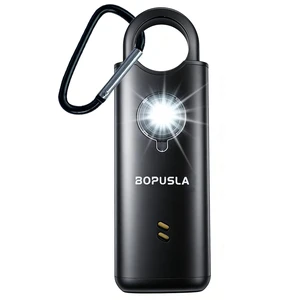 135dB Personal Safety Alarm for Women, SOS Strobe Alarm,Black Rechargeable alarm with Type-C port and emergency flashlight, ideal for outdoor activities and night travel 135dB Personal Safety Alarm for Women, SOS Strobe Alarm,Black Rechargeable alarm with Type-C port and emergency flashlight, ideal for outdoor activities and night travel