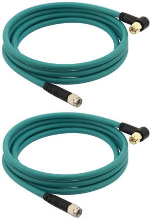 5FT SMA Male to SMA Male RG142 Coaxial Cable Jumper 2-Pack 50 Ohm 5FT SMA Male to SMA Male RG142 Coaxial Cable Jumper 2-Pack 50 Ohm