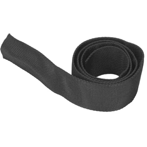 Rope Protector Sleeve, Polyester Winch Rope Protective Sleeve Black Universal Trolling Motor Cable Sleeve for 5cm/1.97in Width Cable Line(2M) Rope Protector Sleeve, Polyester Winch Rope Protective Sleeve Black Universal Trolling Motor Cable Sleeve for 5cm/1.97in Width Cable Line(2M)