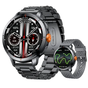 Rugged Smartwatch 1.6 in AMOLED GPS 5ATM Waterproof SOS Compass 1.6 inch always-on AMOLED, built-in GPS, 5ATM waterproof, SOS button, hiking ready Rugged Smartwatch 1.6 in AMOLED GPS 5ATM Waterproof SOS Compass 1.6 inch always-on AMOLED, built-in GPS, 5ATM waterproof, SOS button, hiking ready