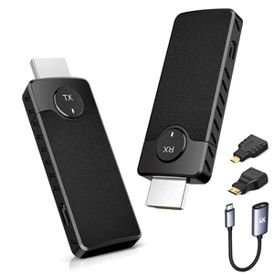 HDMI Wireless Transmitter and Receiver Kit,Plug & Play,165FT/50M,5.8G/2.4G HDMI Wireless Transmitter and Receiver Kit,Plug & Play,165FT/50M,5.8G/2.4G