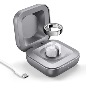 Smart Ring Portable Charging Case 600mAh Compatible with Ou-ra Ring Gen 5 Ou-ra Ring 5 Charger; 600mAh Travel Wireless Charger Fits Sizes 6, 7, 8, 9, 10, 11, 12,; With Cable; Not For Gen 3 Or Gen 4 Smart Ring Portable Charging Case 600mAh Compatible with Ou-ra Ring Gen 5 Ou-ra Ring 5 Charger; 600mAh Travel Wireless Charger Fits Sizes 6, 7, 8, 9, 10, 11, 12,; With Cable; Not For Gen 3 Or Gen 4