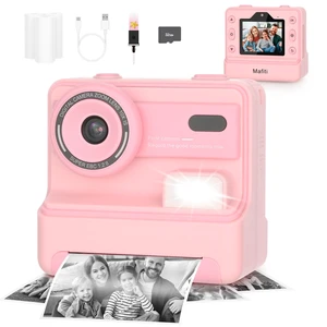 Kids Camera Instant Print,1080P Selfie Digital Camera with 2.4 Inch Display 1200 mAh Battery,3-12 yrs Girls Boys Toys Gifts for Birthday/Xmas/Holiday,Pink Kids Camera Instant Print,1080P Selfie Digital Camera with 2.4 Inch Display 1200 mAh Battery,3-12 yrs Girls Boys Toys Gifts for Birthday/Xmas/Holiday,Pink