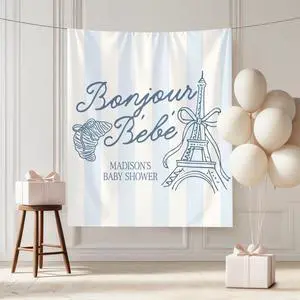 Bonjour Bebe Baby Shower Welcome Banner, French Paris Cafe Decor For Gender Neutral Baby Sprinkle, Nursery Photo Backdrop Celebration Bonjour Bebe Baby Shower Welcome Banner, French Paris Cafe Decor For Gender Neutral Baby Sprinkle, Nursery Photo Backdrop Celebration