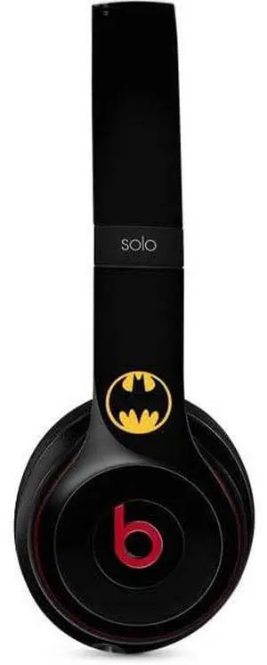 Decal Audio Skin Compatible with Beats Solo 3 Wireless - Officially Licensed DC Comics Batman Logo Design Decal Audio Skin Compatible with Beats Solo 3 Wireless - Officially Licensed DC Comics Batman Logo Design