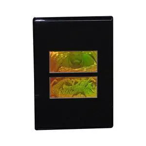 3D Girafe/Hippo 2-Channel 2-Up Hologram Picture (Desk Stand), Collectible Photopolymer Type Film 3D Girafe/Hippo 2-Channel 2-Up Hologram Picture (Desk Stand), Collectible Photopolymer Type Film