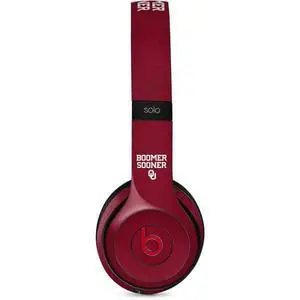Decal Audio Skin Compatible with Beats Solo 3 Wireless - Officially Licensed University of Oklahoma Boomer Sooner Design Decal Audio Skin Compatible with Beats Solo 3 Wireless - Officially Licensed University of Oklahoma Boomer Sooner Design