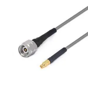 RF Cable Assembly, 2.4mm Male to GPPO (mini-SMP) Female, DC-50GHz, Low Loss Phase Stable (400 mm) RF Cable Assembly, 2.4mm Male to GPPO (mini-SMP) Female, DC-50GHz, Low Loss Phase Stable (400 mm)