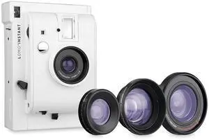 Lomo'Instant White + 3 Lenses - Instant Film Camera Lomo'Instant White + 3 Lenses - Instant Film Camera