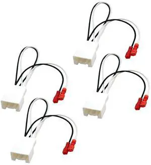 Fits Ford Explorer 2016-2019 Speaker Wire Harness Adapter | Plug-and-play connectors, no cutting or splicing of stock wiring, keeps OEM plugs intact, Factory Door Panel Install Kit Fits Ford Explorer 2016-2019 Speaker Wire Harness Adapter | Plug-and-play connectors, no cutting or splicing of stock wiring, keeps OEM plugs intact, Factory Door Panel Install Kit