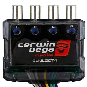 Cerwin Vega SYNCLINK Mini LOC 2 Channel w/Trigger: Premium 4-Channel High-Powered Line Output Converter & Line Driver with Digital Noise Filter, Adjustable Output, DC Amplifier Trigger SLMLOCT4 Cerwin Vega SYNCLINK Mini LOC 2 Channel w/Trigger: Premium 4-Channel High-Powered Line Output Converter & Line Driver with Digital Noise Filter, Adjustable Output, DC Amplifier Trigger SLMLOCT4