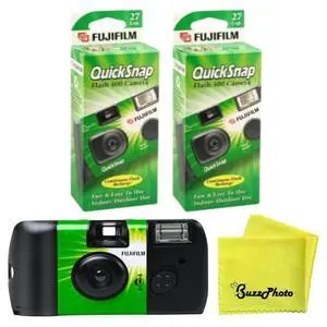 QuickSnap Flash 400 One-Time-Use Camera (2-Pack) QuickSnap Flash 400 One-Time-Use Camera (2-Pack)