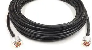 2 Foot N Male to N Male Times Microwave LMR 240 Ultraflex 50 Ohm Antenna Cable Assembled 2 Foot N Male to N Male Times Microwave LMR 240 Ultraflex 50 Ohm Antenna Cable Assembled