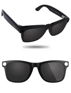 Polarized Clip-On Sunglass Compatible with Ray-Ban Meta Wayfarer RW4008 & Gen 2 RW4012(53-22) Sunglass - UV Protection Polarized Clip-On Sunglass Compatible with Ray-Ban Meta Wayfarer RW4008 & Gen 2 RW4012(53-22) Sunglass - UV Protection