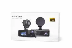 Dual Camera Dash Cam with Front 1080P and Inside Camera, Super HD 1296P, 170° Wide Angle, Night Vision, 24H Parking Monitor, G-Sensor, Loop Recording Dual Camera Dash Cam with Front 1080P and Inside Camera, Super HD 1296P, 170° Wide Angle, Night Vision, 24H Parking Monitor, G-Sensor, Loop Recording