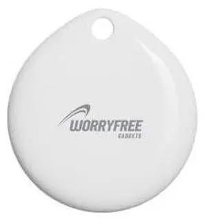 MFi Certified Wireless Anti-Loss Device, Waterproof Tracker with Replaceable Battery for iPhone (1Pc-White) MFi Certified Wireless Anti-Loss Device, Waterproof Tracker with Replaceable Battery for iPhone (1Pc-White)