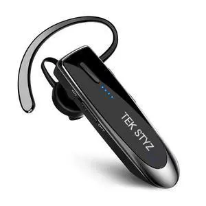 Bluetooth 5.3 Headset Compatible with Kyocera DuraXV Extreme Wireless Earpiece, IPX5 Waterproof, Dual Microphones, Noise Reduction, 60 Days Standby + 22Hrs HD Talk Time! Bluetooth 5.3 Headset Compatible with Kyocera DuraXV Extreme Wireless Earpiece, IPX5 Waterproof, Dual Microphones, Noise Reduction, 60 Days Standby + 22Hrs HD Talk Time!