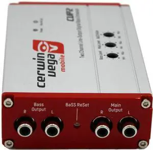 Cerwin-Vega CVP2 2-Channel Line-Output Converter Digital Bass Enhancer, Includes Remote Bass Control Cerwin-Vega CVP2 2-Channel Line-Output Converter Digital Bass Enhancer, Includes Remote Bass Control