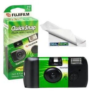 QuickSnap Flash 400 One Time Use 35mm Camera with Flash, 27 Exposures (1-Pack) QuickSnap Flash 400 One Time Use 35mm Camera with Flash, 27 Exposures (1-Pack)