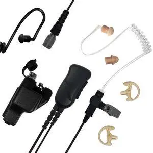 Quick Disconnect Police Lapel Mic, Compatible with Motorola XTS5000 XTS3000 XTS2500 and XTS1500 Radios, Law Enforcement Earpiece Headset Quick Disconnect Police Lapel Mic, Compatible with Motorola XTS5000 XTS3000 XTS2500 and XTS1500 Radios, Law Enforcement Earpiece Headset